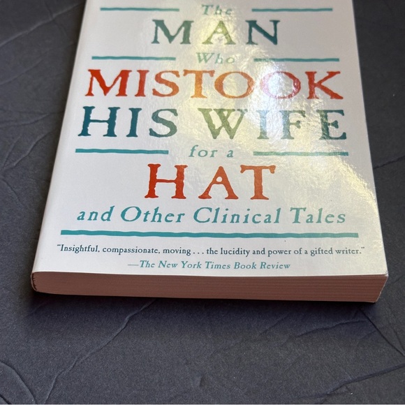 The Man Who Mistook His Wife for A Hat by Oliver Sacks | Science, Neurology | PB - Picture 4 of 9